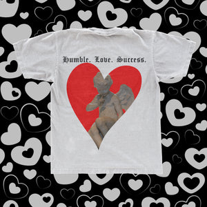 “Vday” Success Tee- White